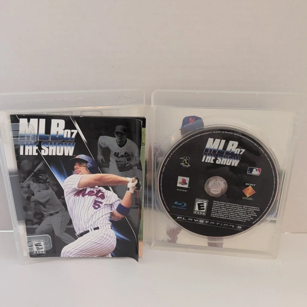 MLB 07 The Show Sony PlayStation 3 PS3 Game David Wright Mets Complete CIB